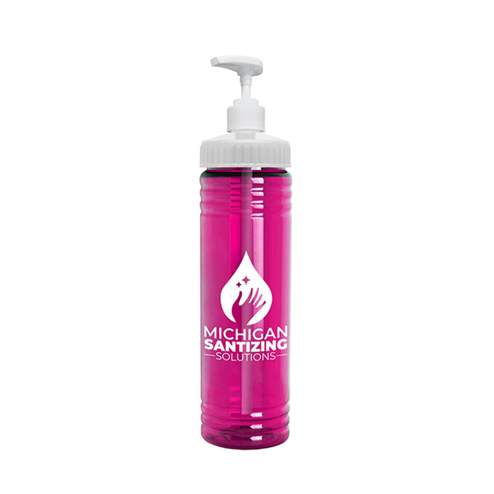 24 oz. Transparent Pump Bottle
