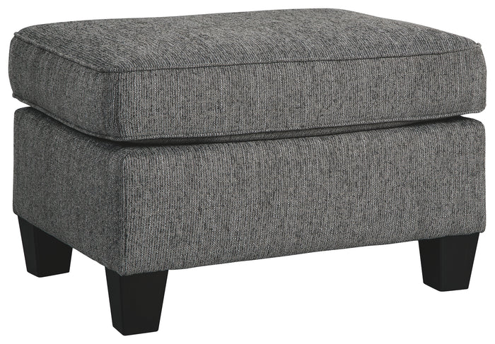 Agleno 7870114 Charcoal Ottoman