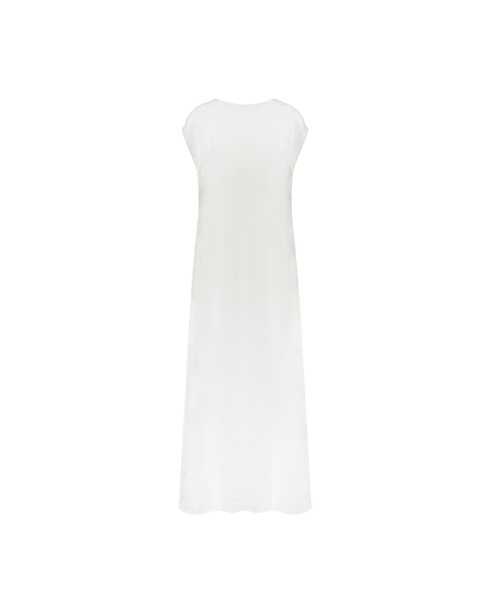 BEIGNET MAXI TUNIC WHITE