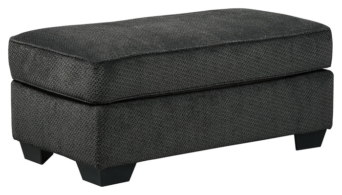 Charenton 1410114 Charcoal Ottoman