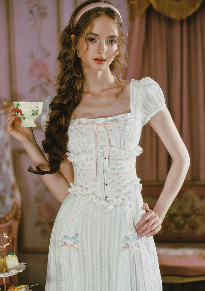 Cream Frost Shave Ice Dress (Long)