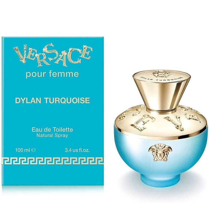 Dylan Blue Turquoise by Versace for Women 3.4 oz EDT Spray