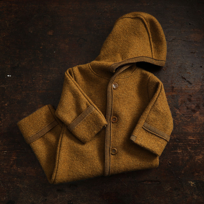 Harvest Baby & Kids Overall - Boiled Merino Wool - Copper