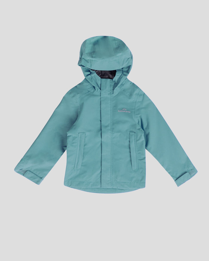 Kids' Andulo 2-layer Rain Jacket - Light Forest
