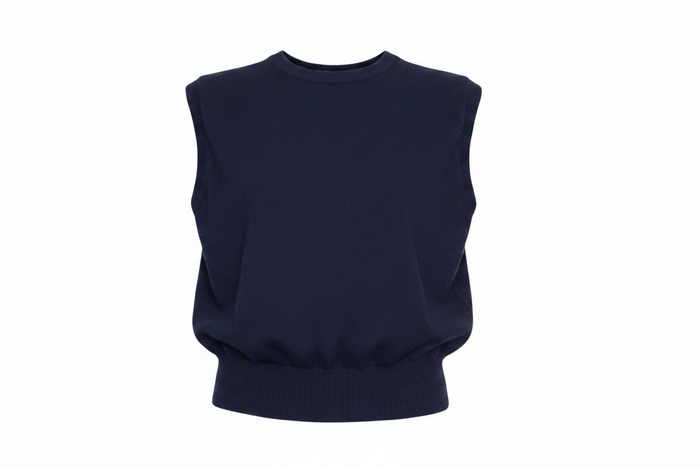 TWNS the label Durango knitted pullover sleeveless round-neck