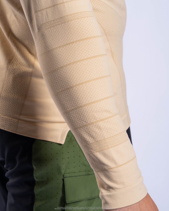 U.S. Army SX-006: PT COMPRESSION LONG SLEEVE - Desert Storm