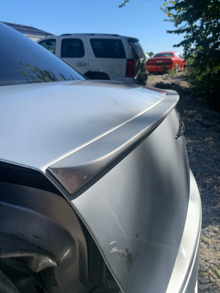 05-10 Chrysler 300 SRT8 OEM Silver Deck Lid Spoiler