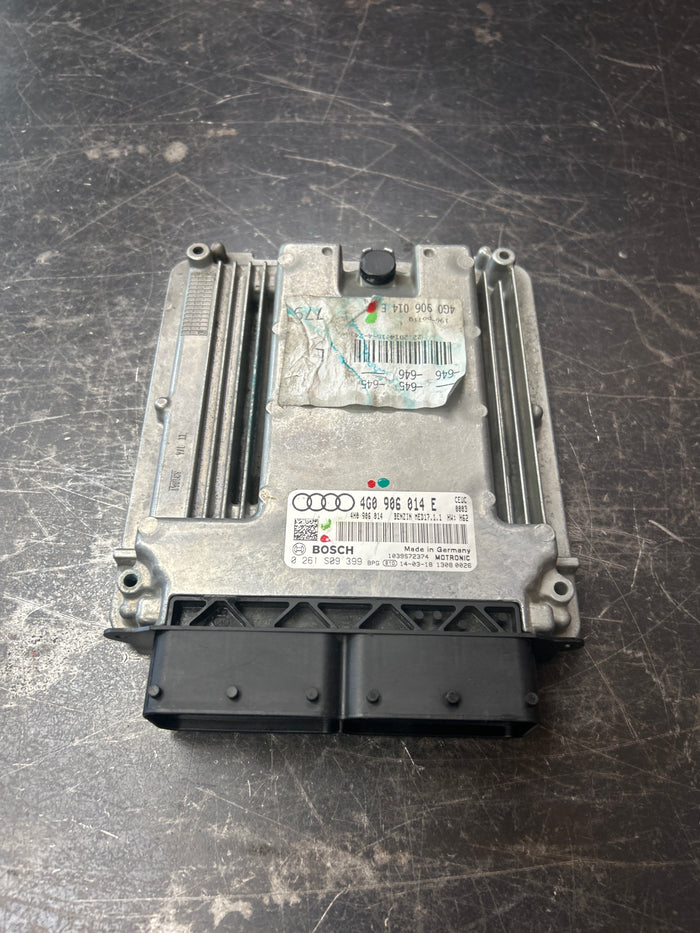 13-18 Audi S6 С7 2014 4.0L AWD ECU Engine Motor Computer Control Module Unit