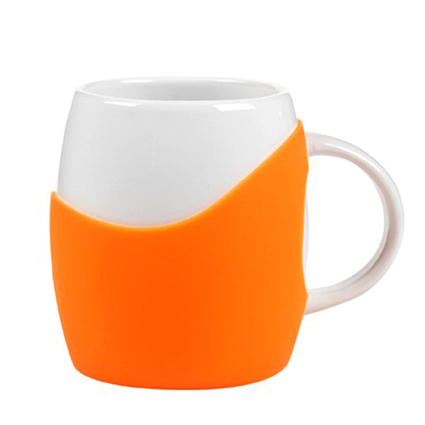 14 oz Rotunda with Solid Band Mug