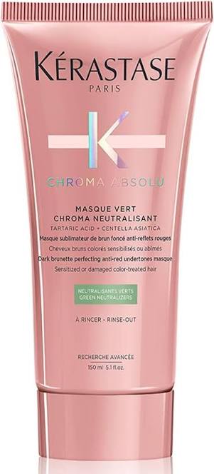 كريستاس كروما ماسك فيرت 150مل - Kérastase Chroma Absolu Mask Vert Chroma Neutralisant 150ml
