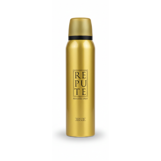 ريبيوت سبراى 150مل جولد - Repute Gold Hair & Body Shimmer Spray 150ml