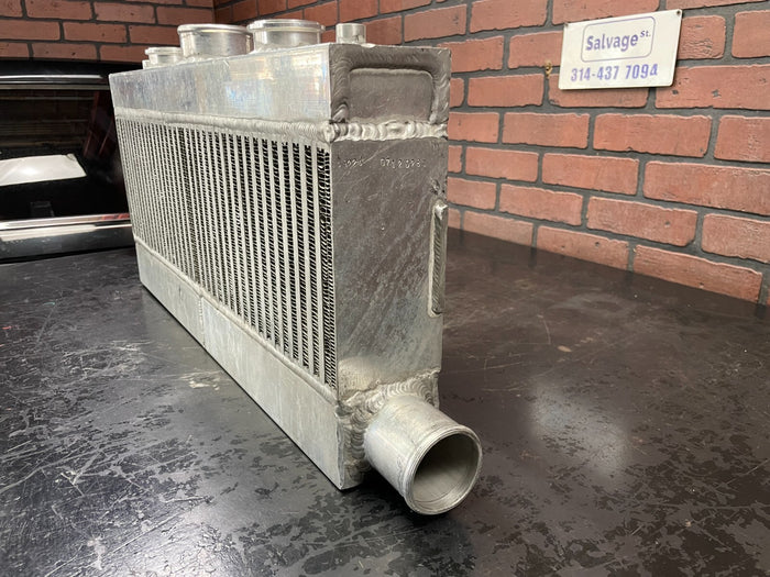 24"x3.5"x12" Universal Twin Turbo Turbocharger Intercooler Charge Air Cooler