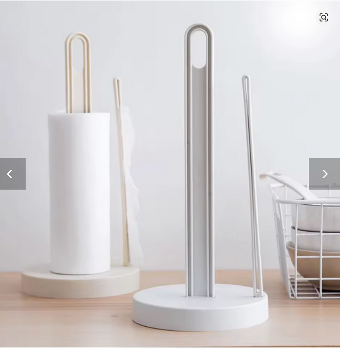 2X Toilet Kitchen Paper Towel Roller Tissue Holder Plastic Rack