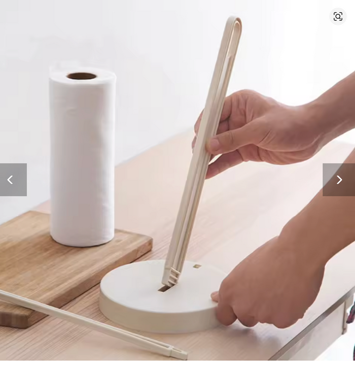 2X Toilet Kitchen Paper Towel Roller Tissue Holder Plastic Rack