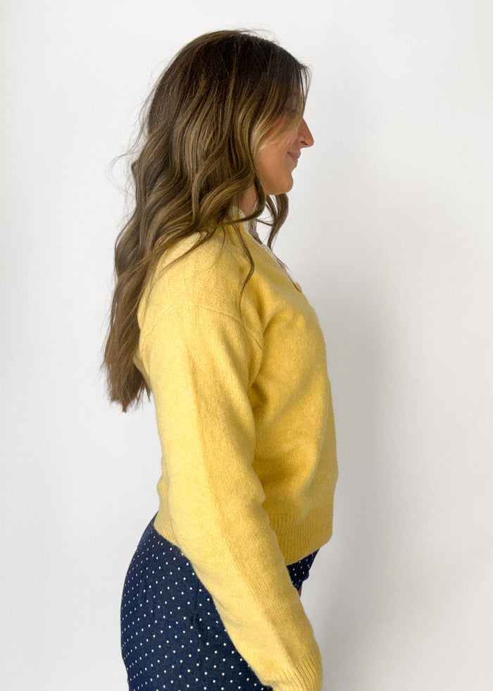 Addi Lace Trim Sweater