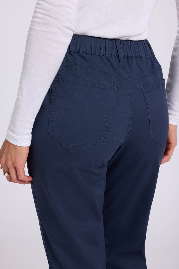 Adjustable Marilyn Straight Pants - Oxford Navy