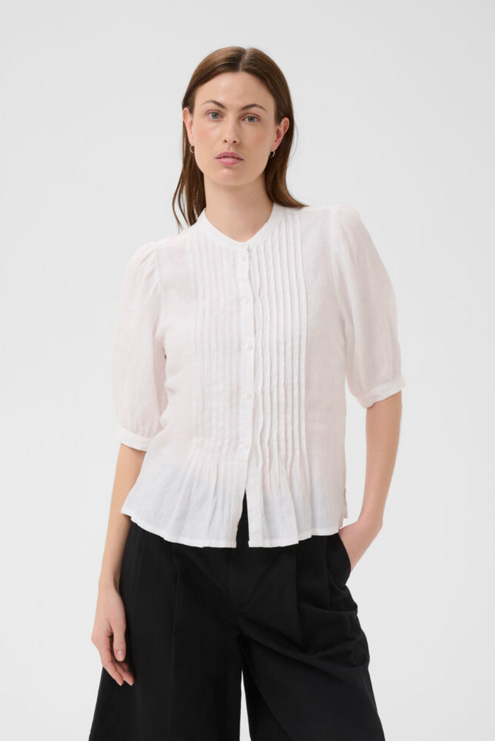Alesia Blouse - Bright White