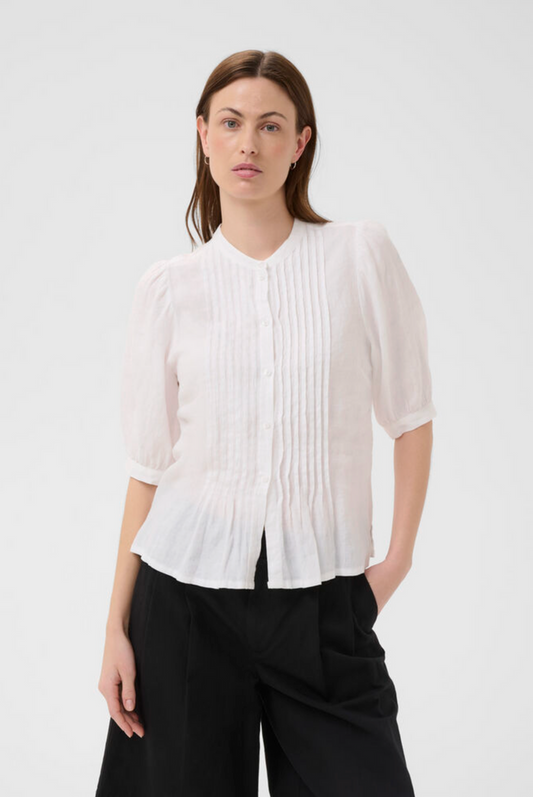 Alesia Blouse - Bright White