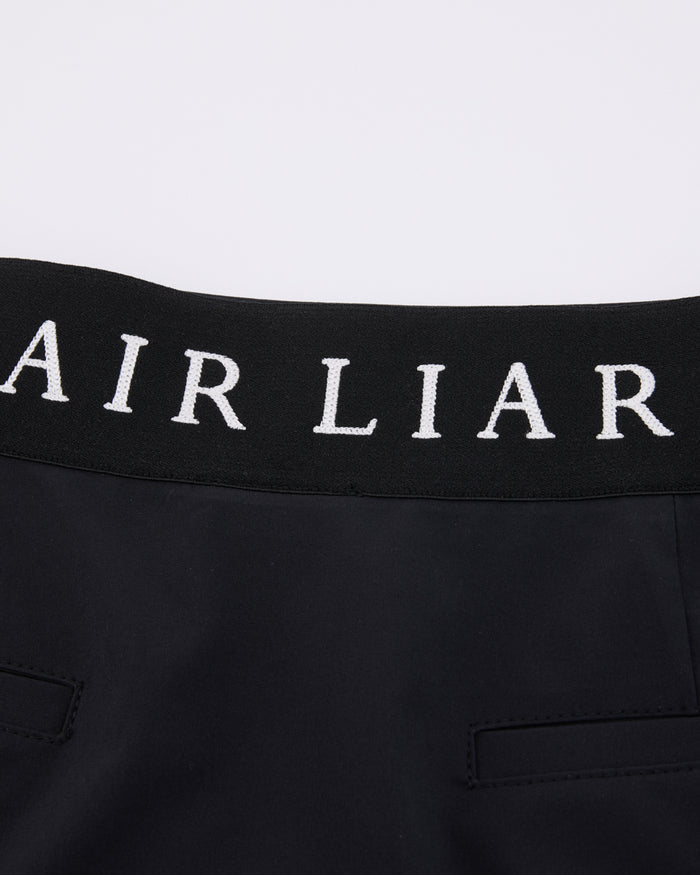 Back Band Hline Skirt (Black)
