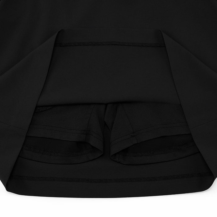 Back Logo Banding H-Skirt (Black)