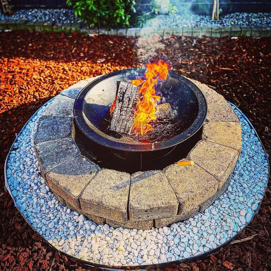 BBQ-Toro solid cast iron fire bowl, garden fire pit