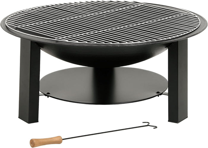 BBQ-Toro solid cast iron fire bowl, garden fire pit