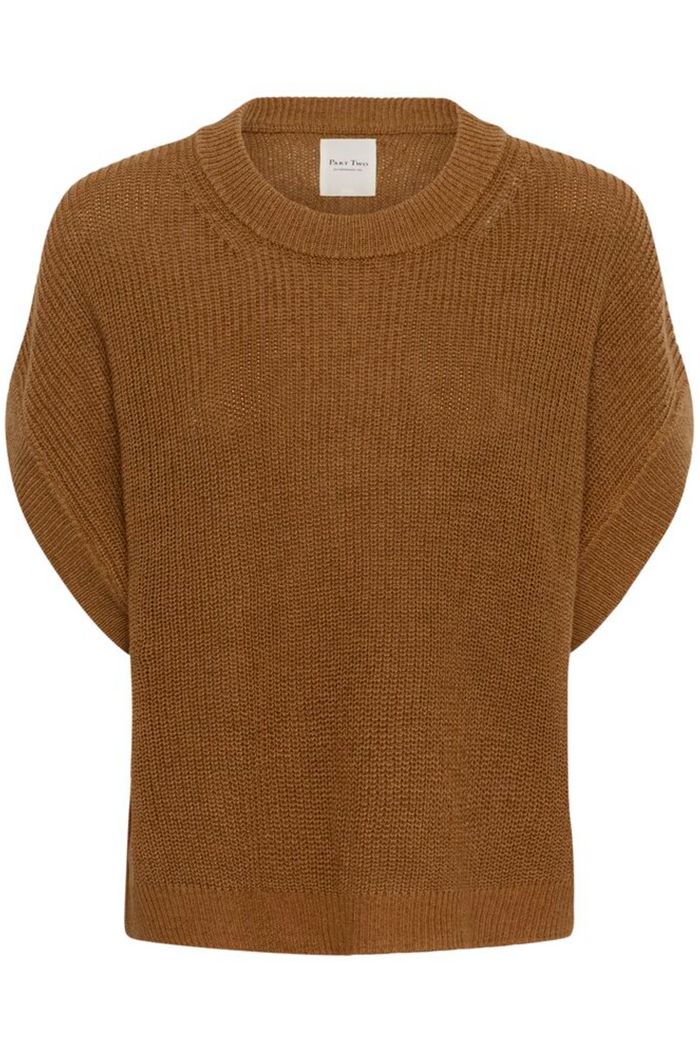 Belisia Knitted Top - Argan Oil
