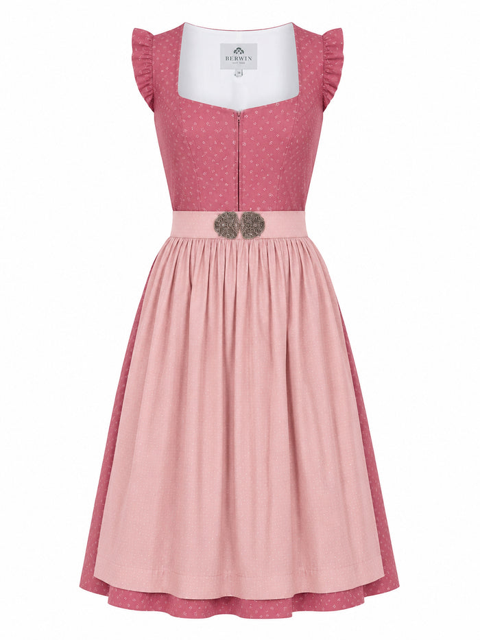 Berwin dirndl Leni pink front