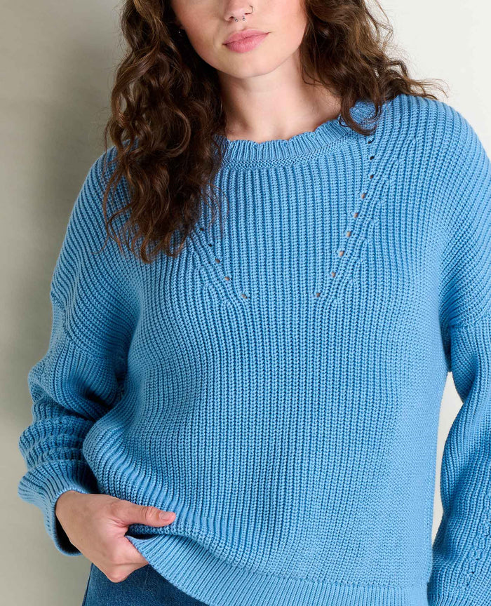 Bianca Shaker Crew Sweater