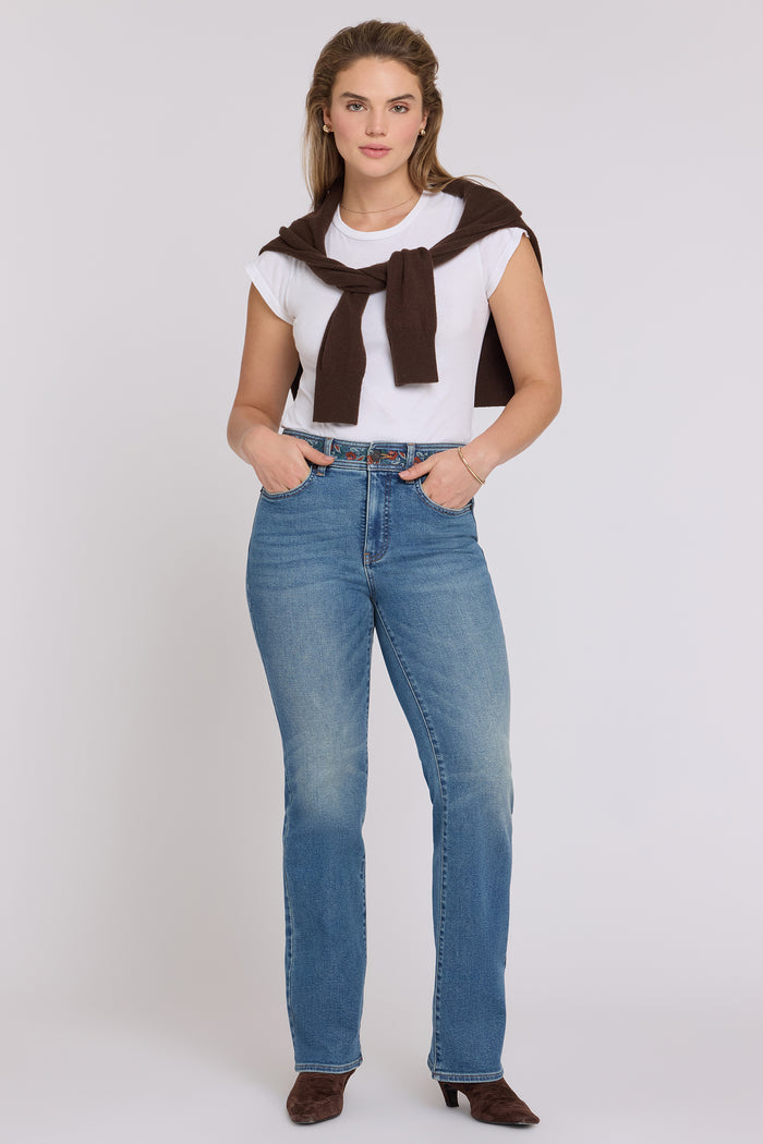 Brooklyn Bootcut Jeans - Bluebells