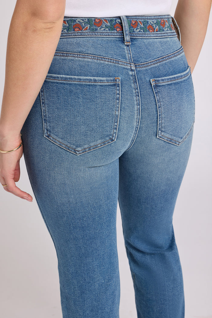 Brooklyn Bootcut Jeans - Bluebells