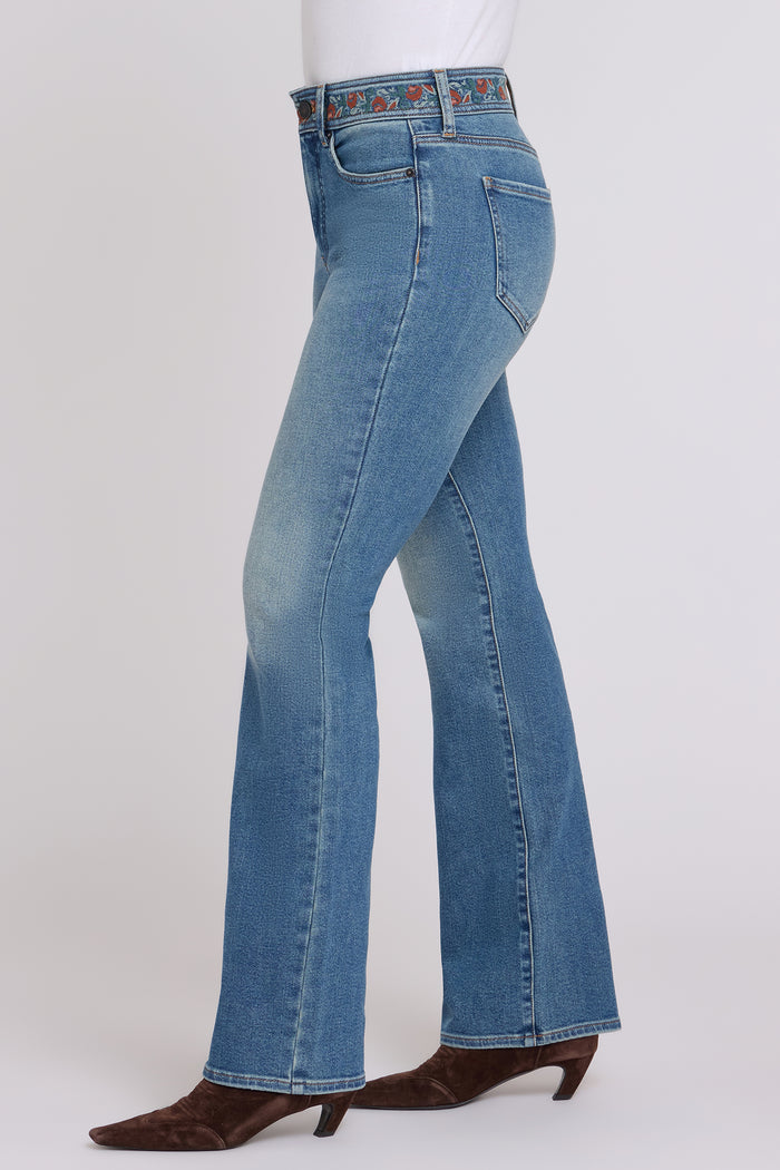 Brooklyn Bootcut Jeans - Bluebells