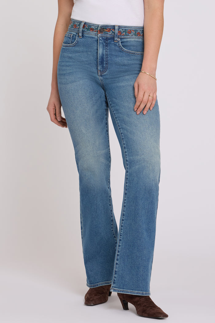 Brooklyn Bootcut Jeans - Bluebells