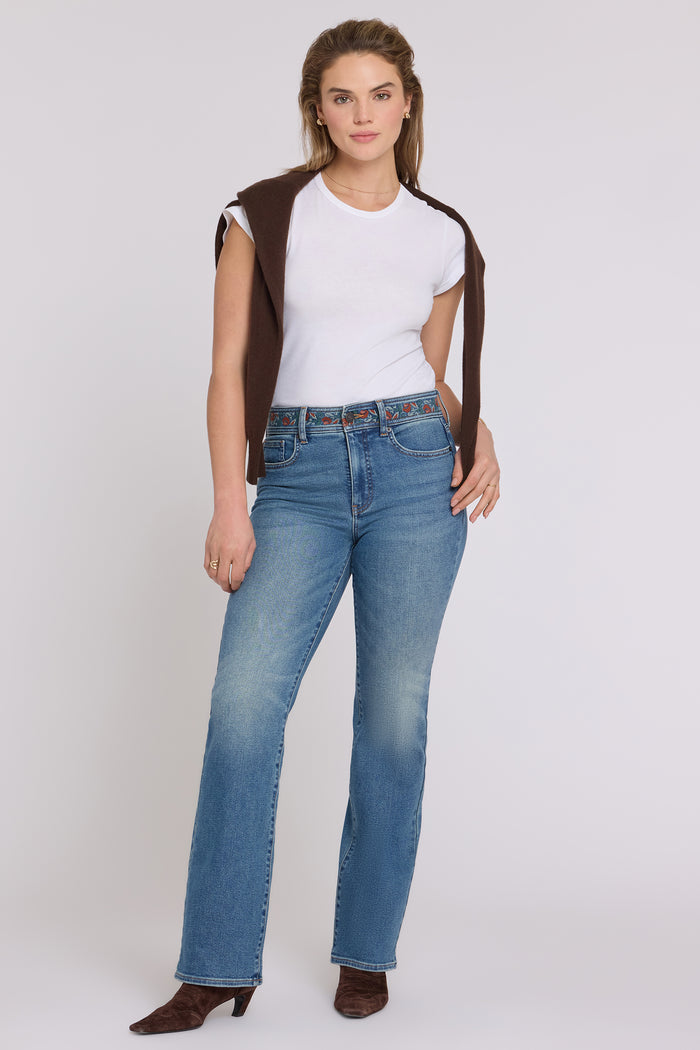 Brooklyn Bootcut Jeans - Bluebells