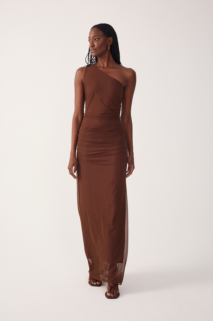 Tulle One Shoulder Dress_2