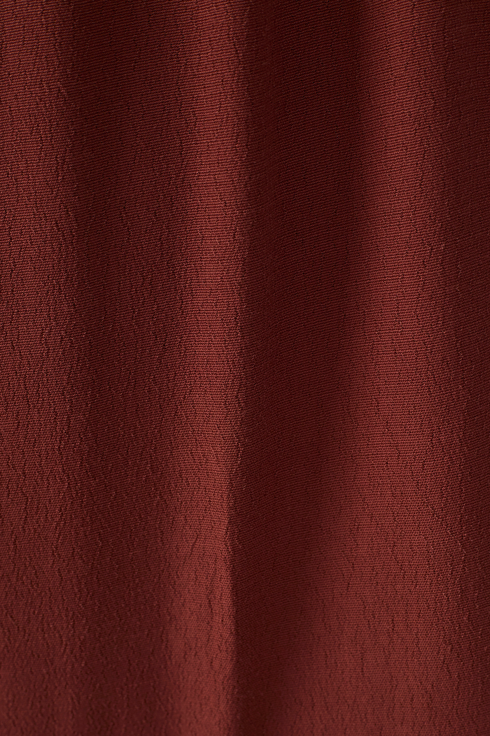 Brown Tiered Ruched Bust Midi Dress_7