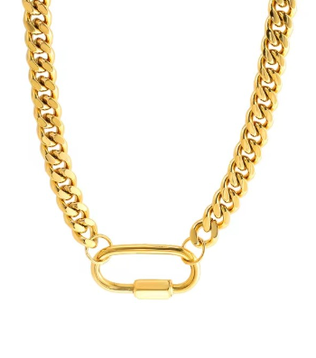 Carabiner Clasp Choker - SexyModest Boutique
