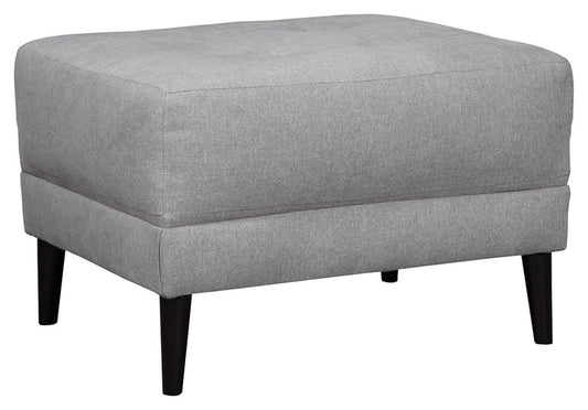 Cardello 3240114 Pewter Ottoman