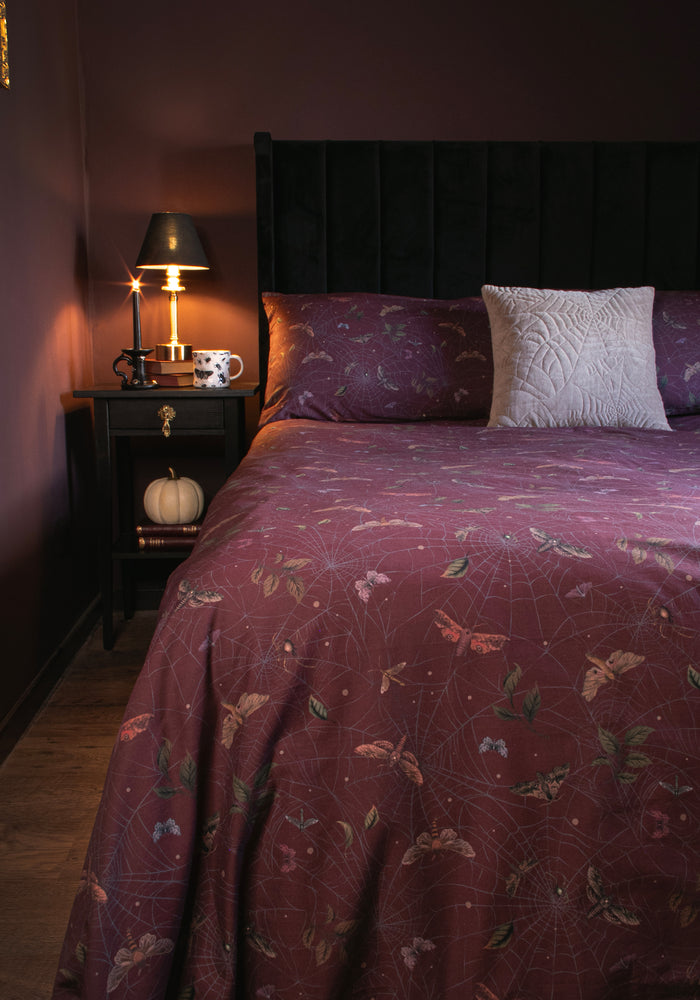 Celia Moth Web Bedding (UK Double)
