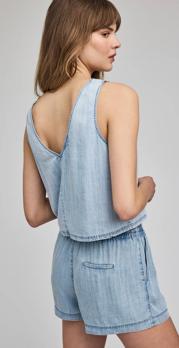 Colette Tank - Light Blue