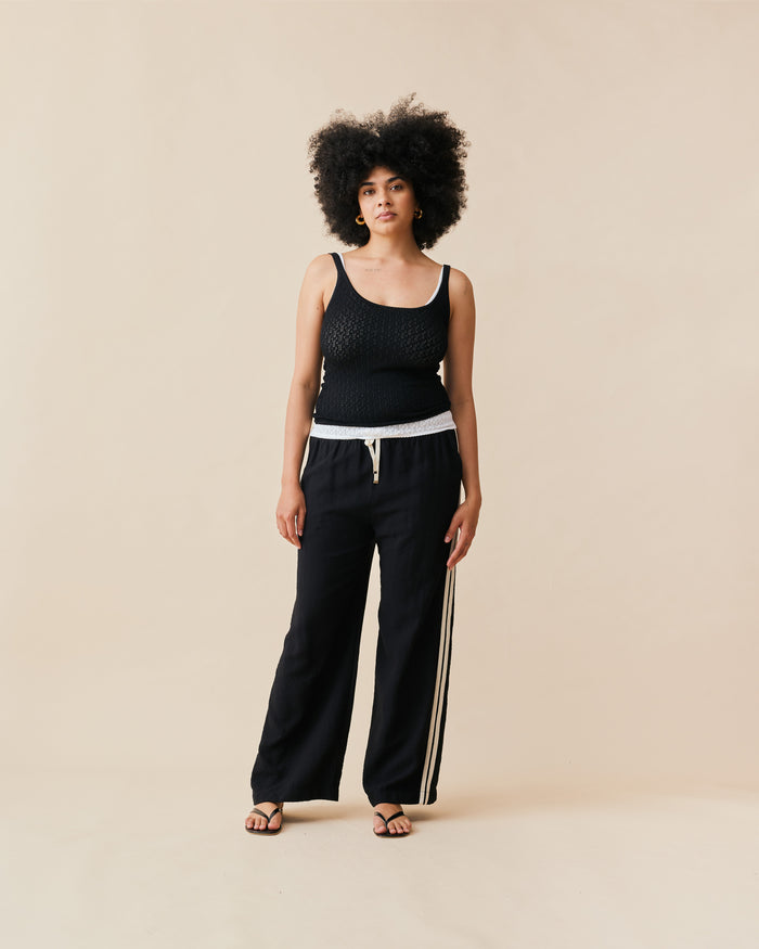 CORVETTE TROUSER BLACK