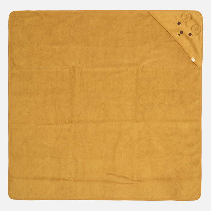 Cotton Bear Towel - Wood Thrush