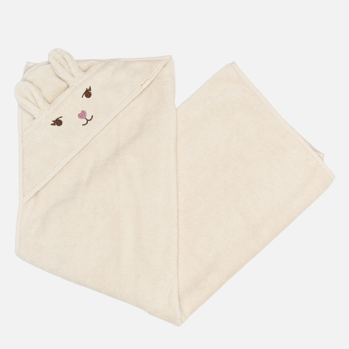 Cotton Bunny Towel - Moon Beam