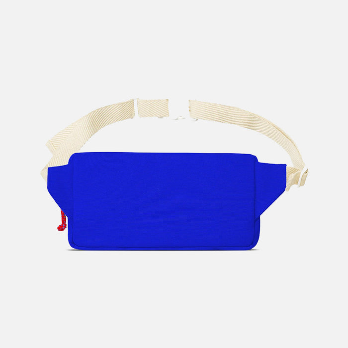 Cotton Canvas Bum Bag - Blue