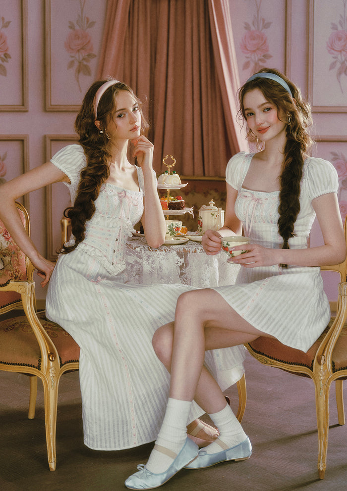 Cream Frost Shave Ice Dress (Long)