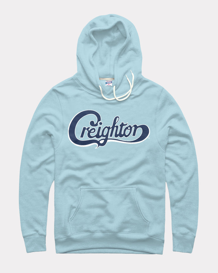Creighton Bluejays Script Powder Hoodie