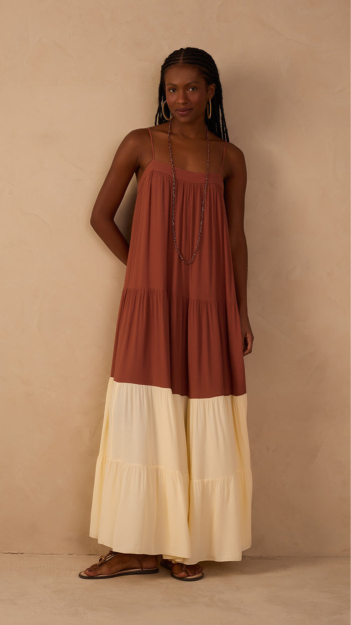 Crepe Long Sleeve Dress_1
