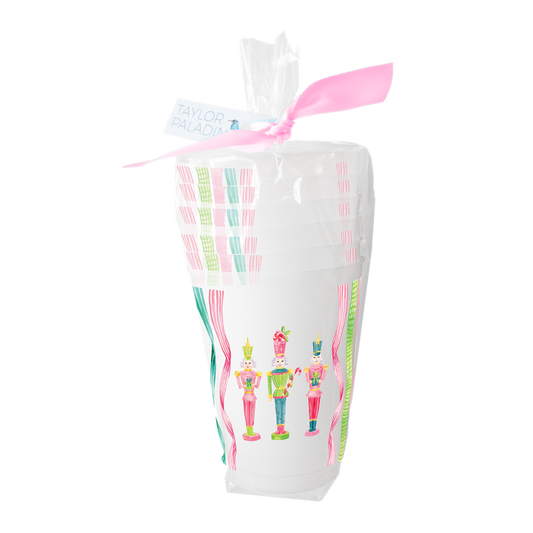 Cups Frosted Set of 6