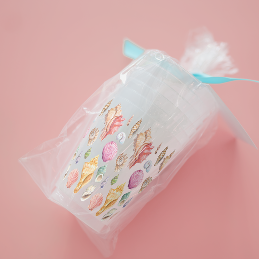 Cups Frosted Set of 6