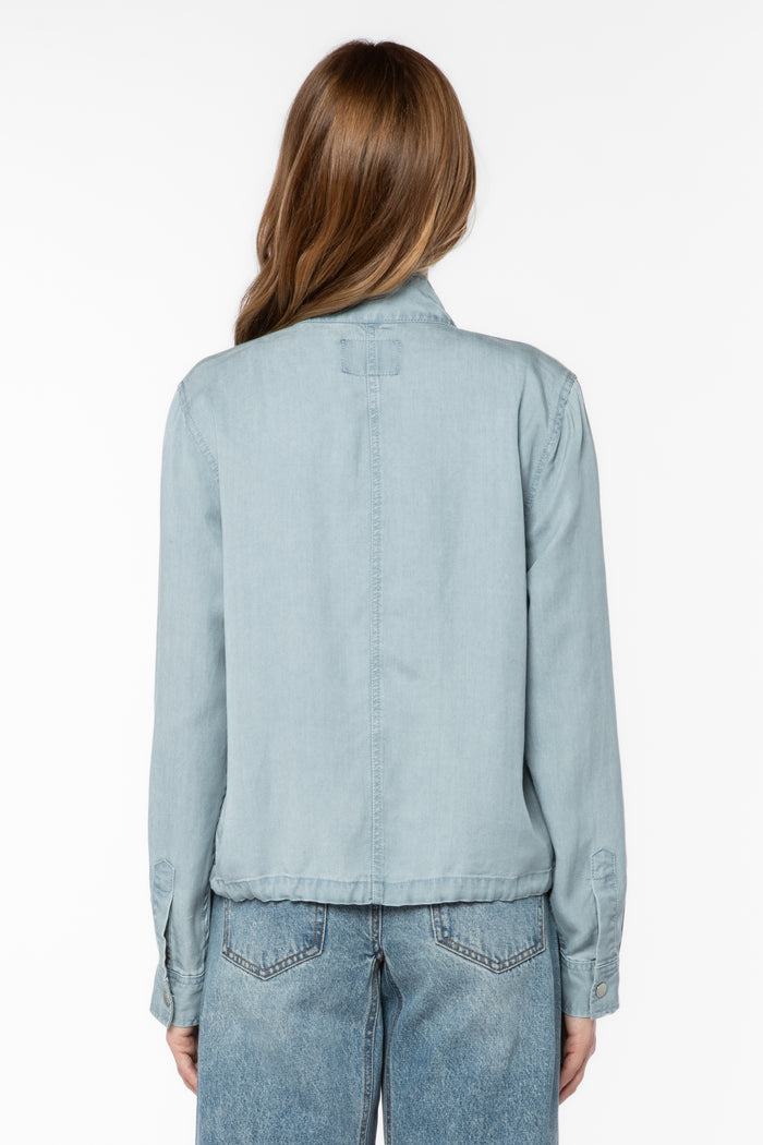 Dunkin Blue Jacket - Jackets & Outerwear - Velvet Heart Clothing
